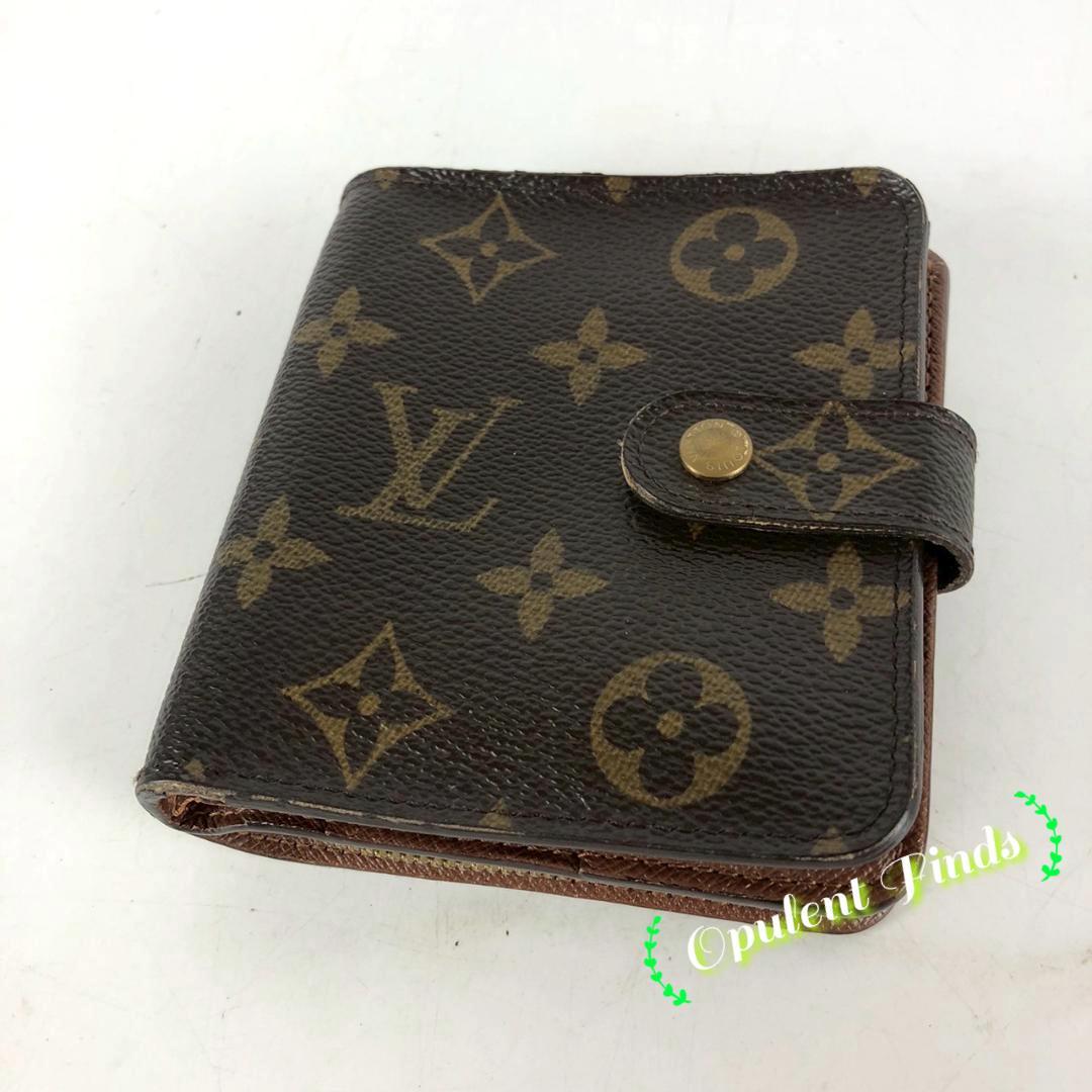LOUIS VUITTON ルイヴィトン コンパクトジップ モノグラム