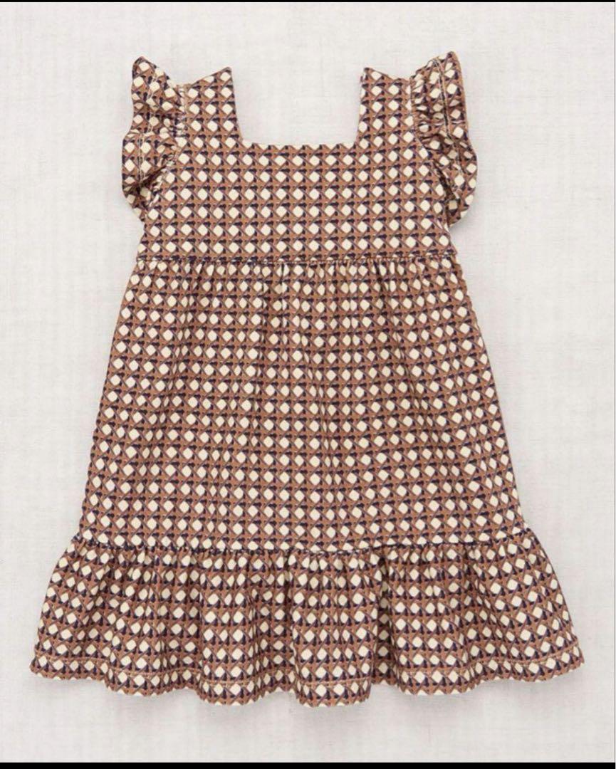 misha＆puff lattice ワンピース 6y