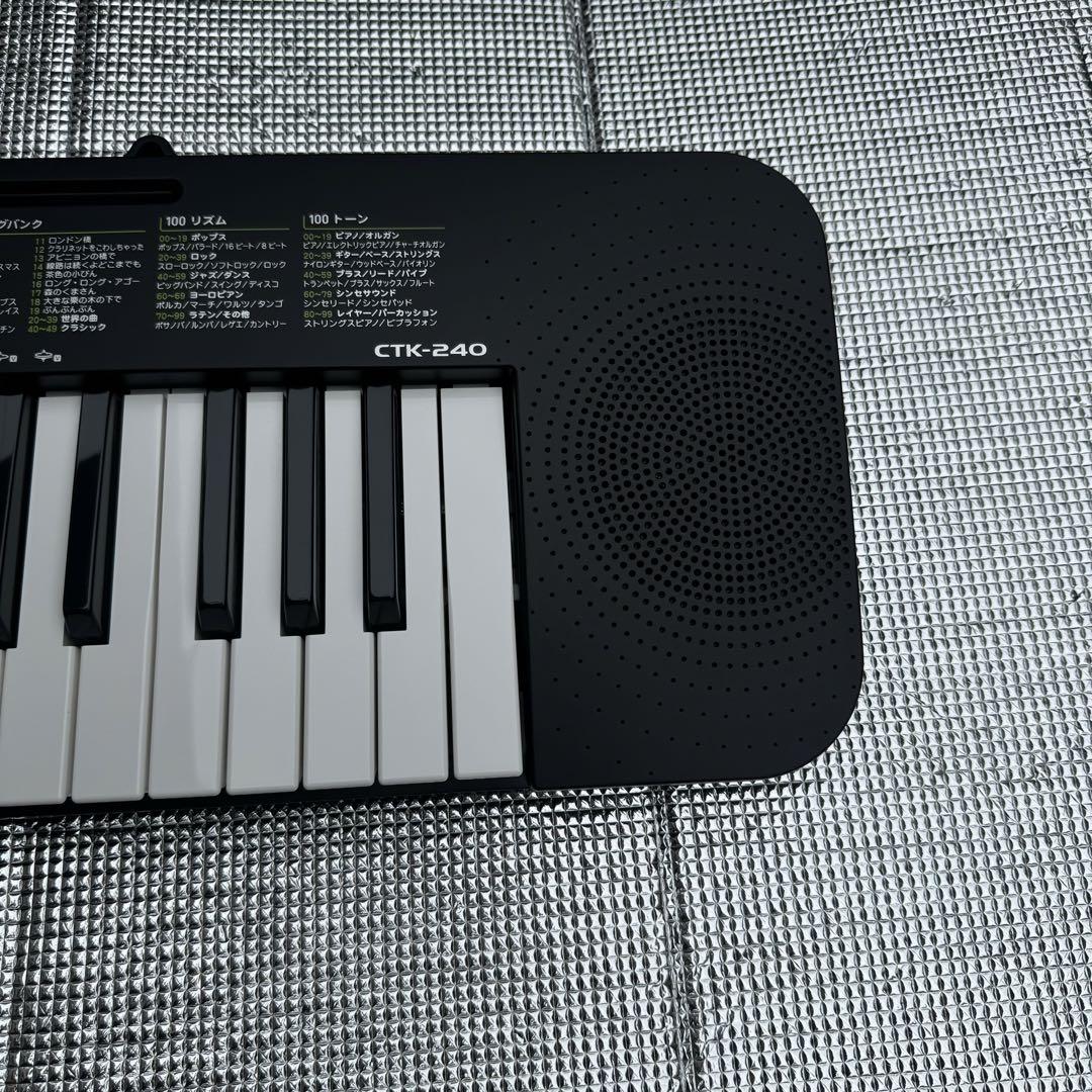 【美品】カシオ CASIO ベーシックキーボード 49鍵 CTK-240