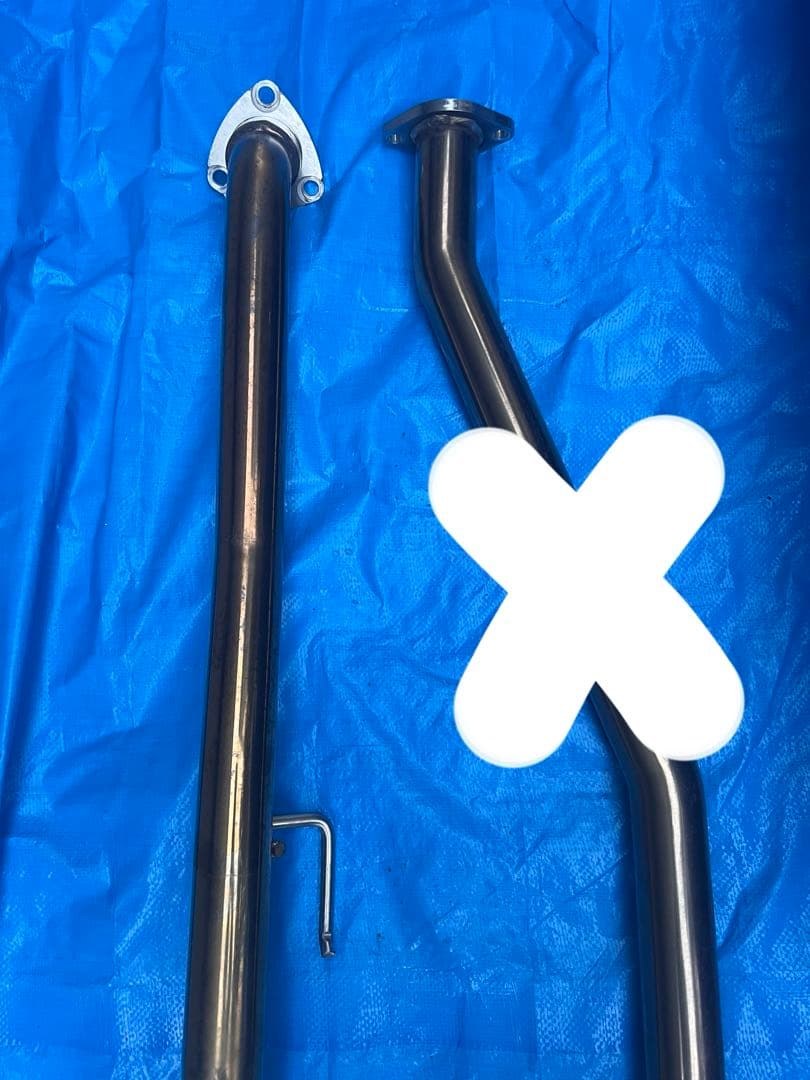 シビックfk7ロッソモデロマフラー 中間ストレートパイプ