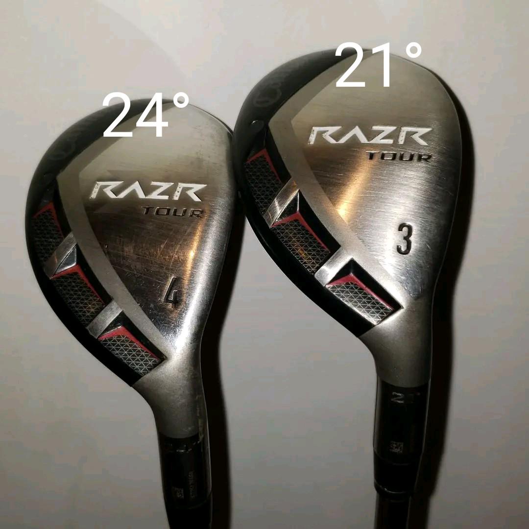好評大得価 CW & 4UT 24° NSPro TXx7s-m23173434928 RAZR TOUR 3UT 21° 正規品即納
