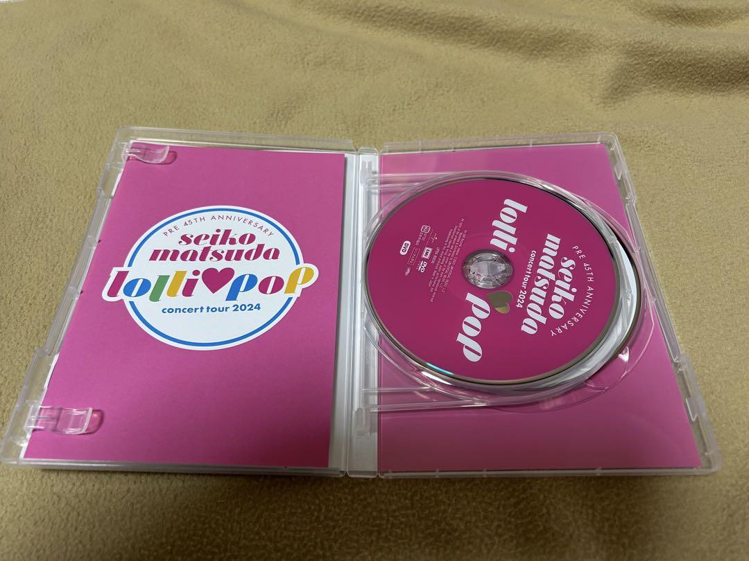最終値下げ 松田聖子/ 2024 lolli pop〈初回限定盤〉DVD +CD Pre 45th Anniversary Seiko Matsuda Concert Tour 2024 “lolli