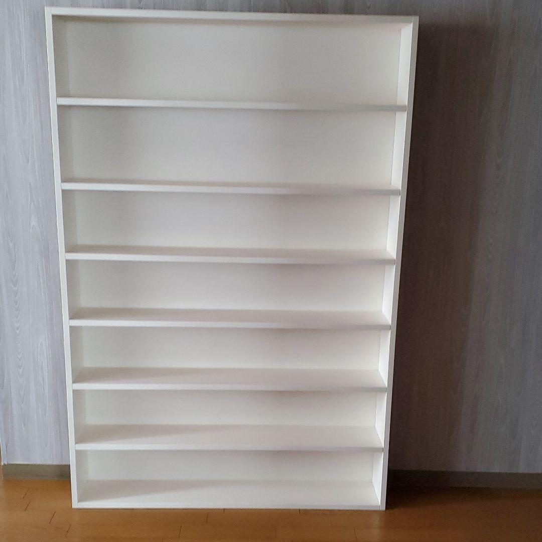 本棚 コミック用木製棚2つセット