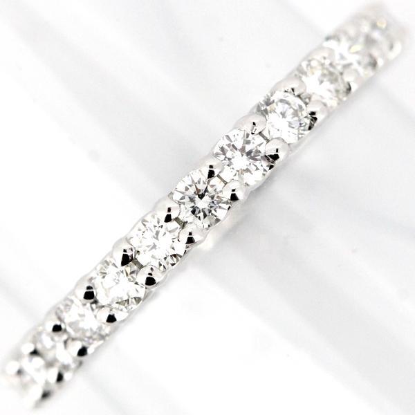 田崎真珠 TASAKI ダイヤモンド 0.41ｃｔ ハーフエタニティ 6.5号