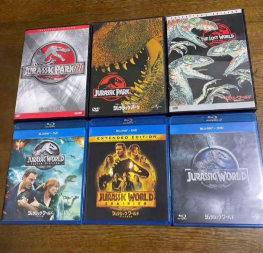 【超お買い得！】 特典映像盛りだくさん！！ ジュラシックパーク6作品セットです 洋画・外国映画