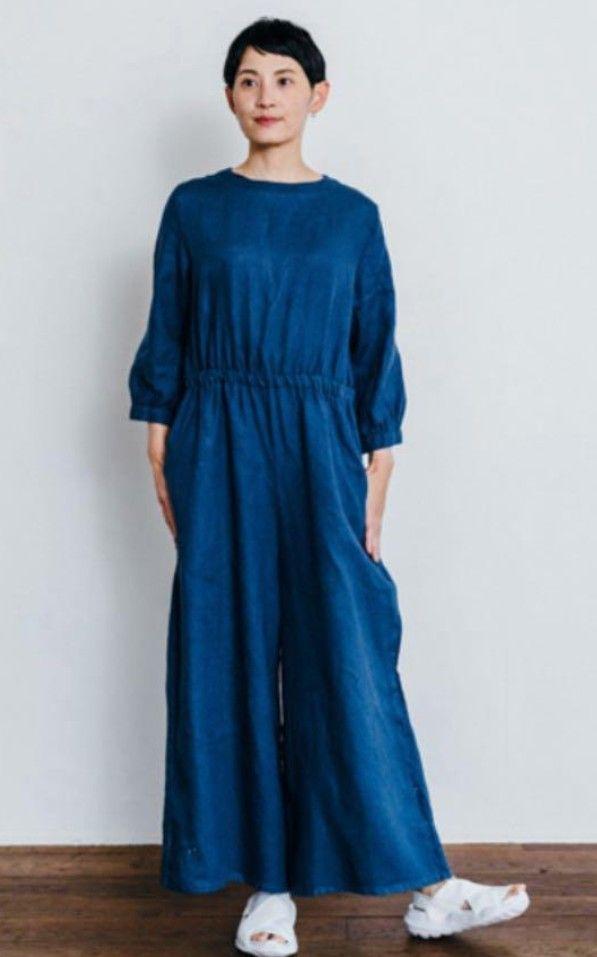 fog linen work サムジャンプスーツ　オールインワン