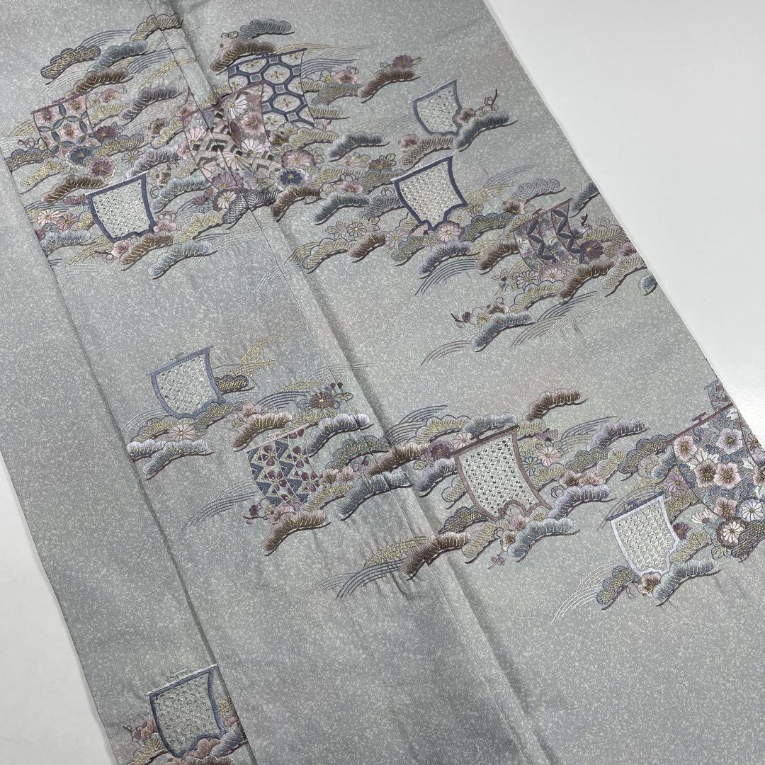 5154☆送料込み❣️刺繍 訪問着 着物 3枚 まとめ売り❣️ - メルカリ