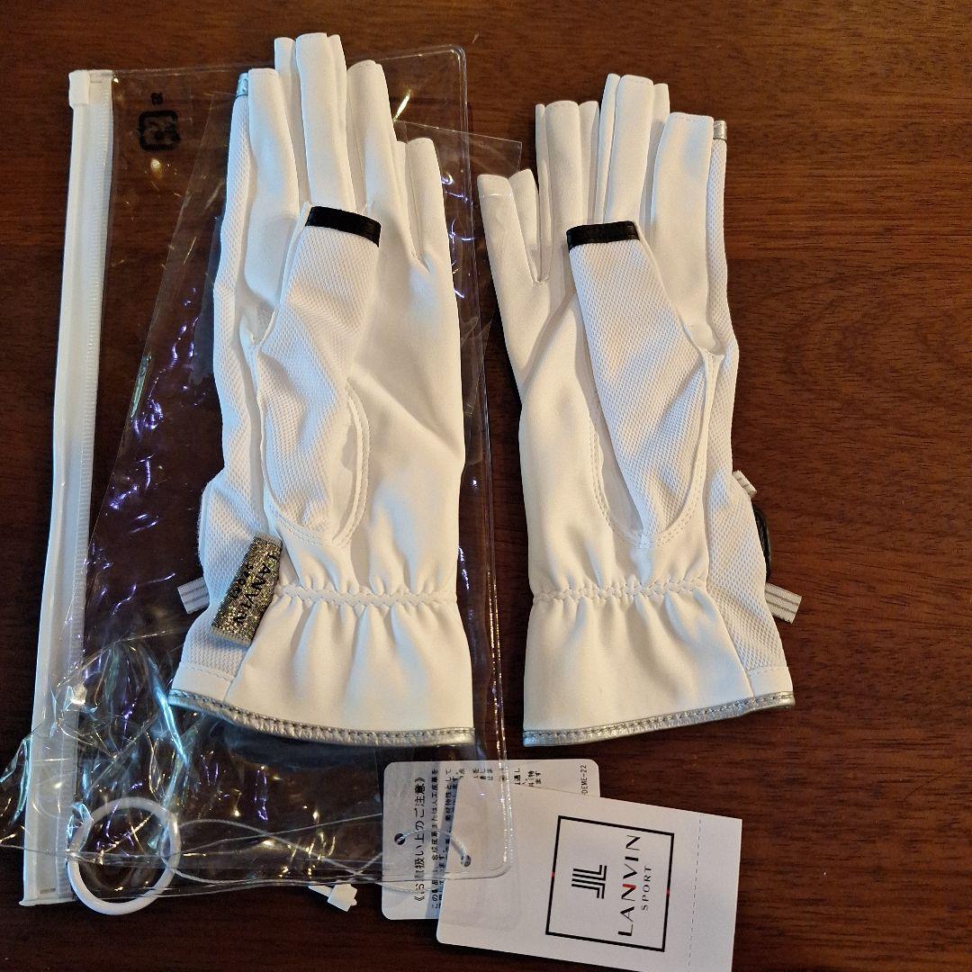 Lanvin Sport レディースゴルフグローブ 19cm