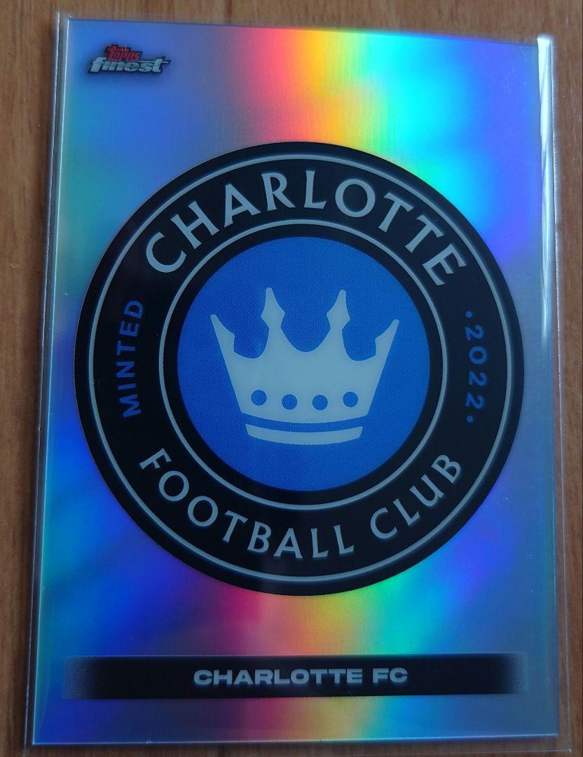 topps finest CHARLOTTE FC トレーディングカードスポーツカード