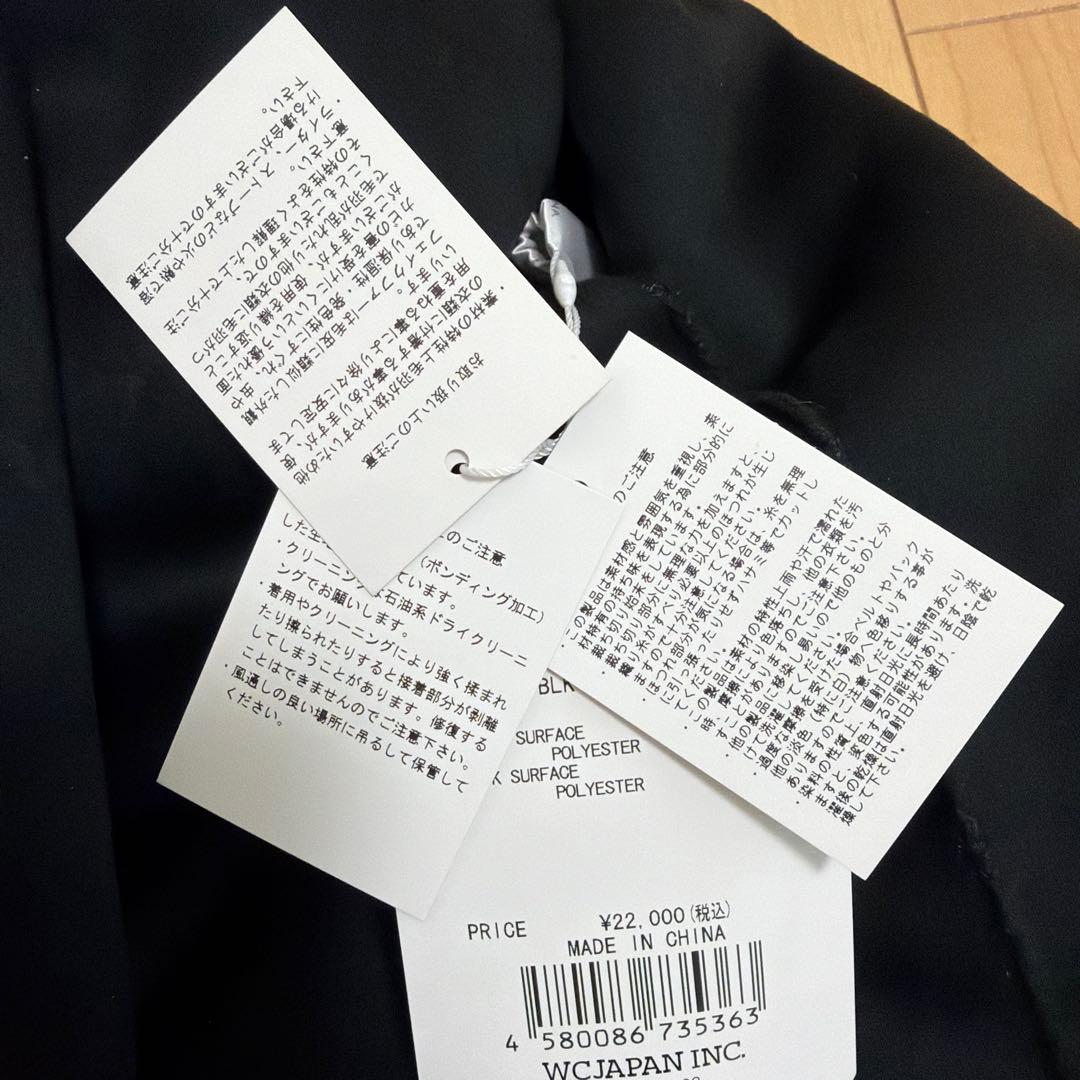 新品⭐︎WCJ ムートンコート ブラック 新品⭐︎WCJ ムートンコート ブラック