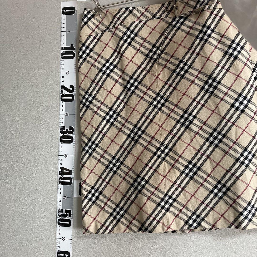 BURBERRY バーバリー ブルーレーベル ノバチェック スカート 36 S