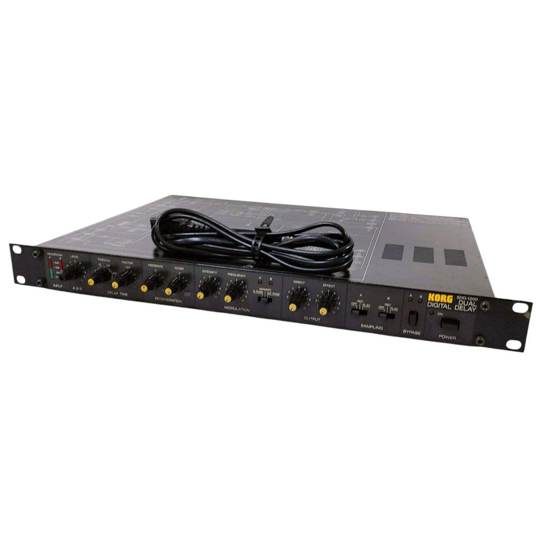 【完動品】KORG コルグ SDD-1200 デュアル デジタル ディレイ