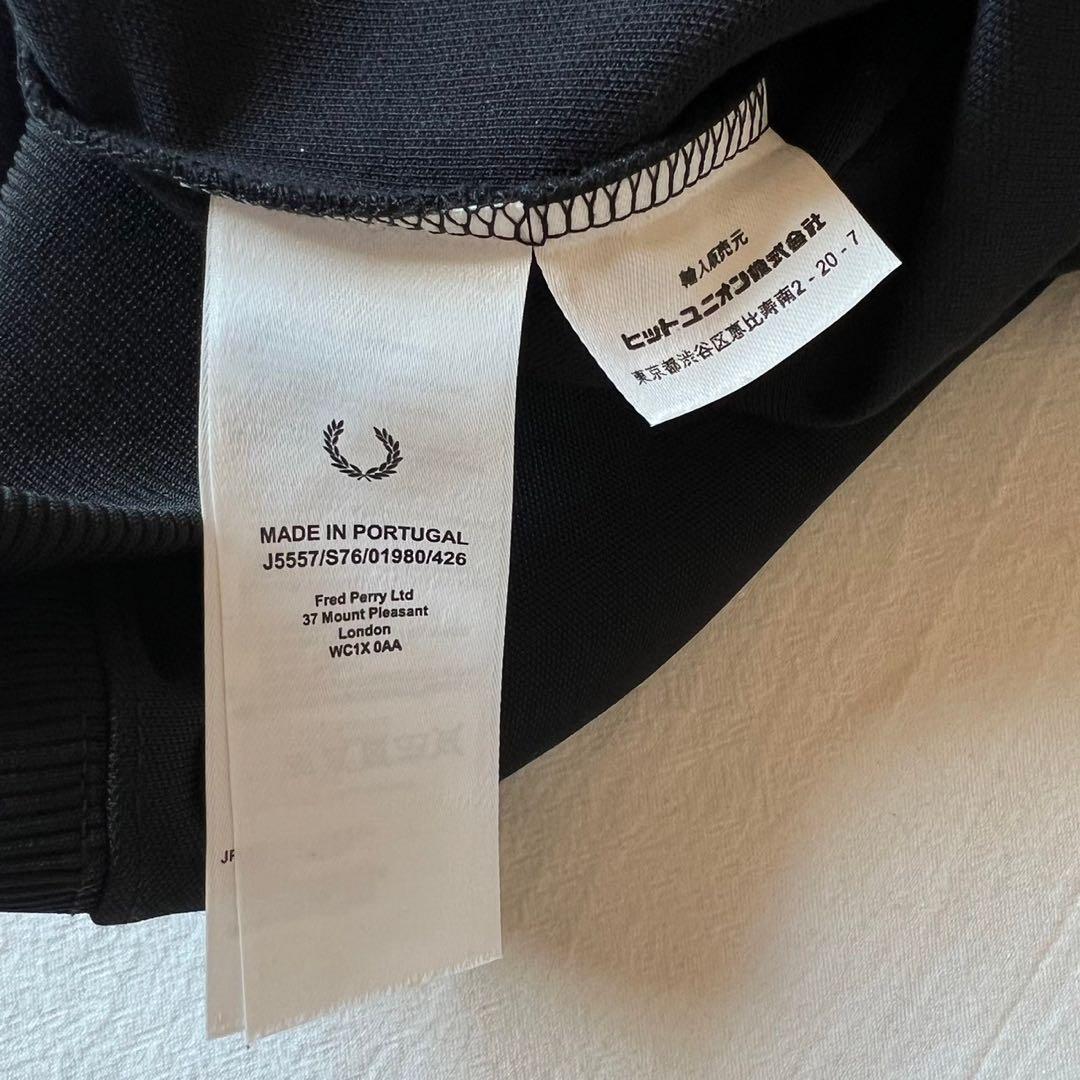 【美品】FRED PERRY トラックジャケット サイドライン ブラウン 希少