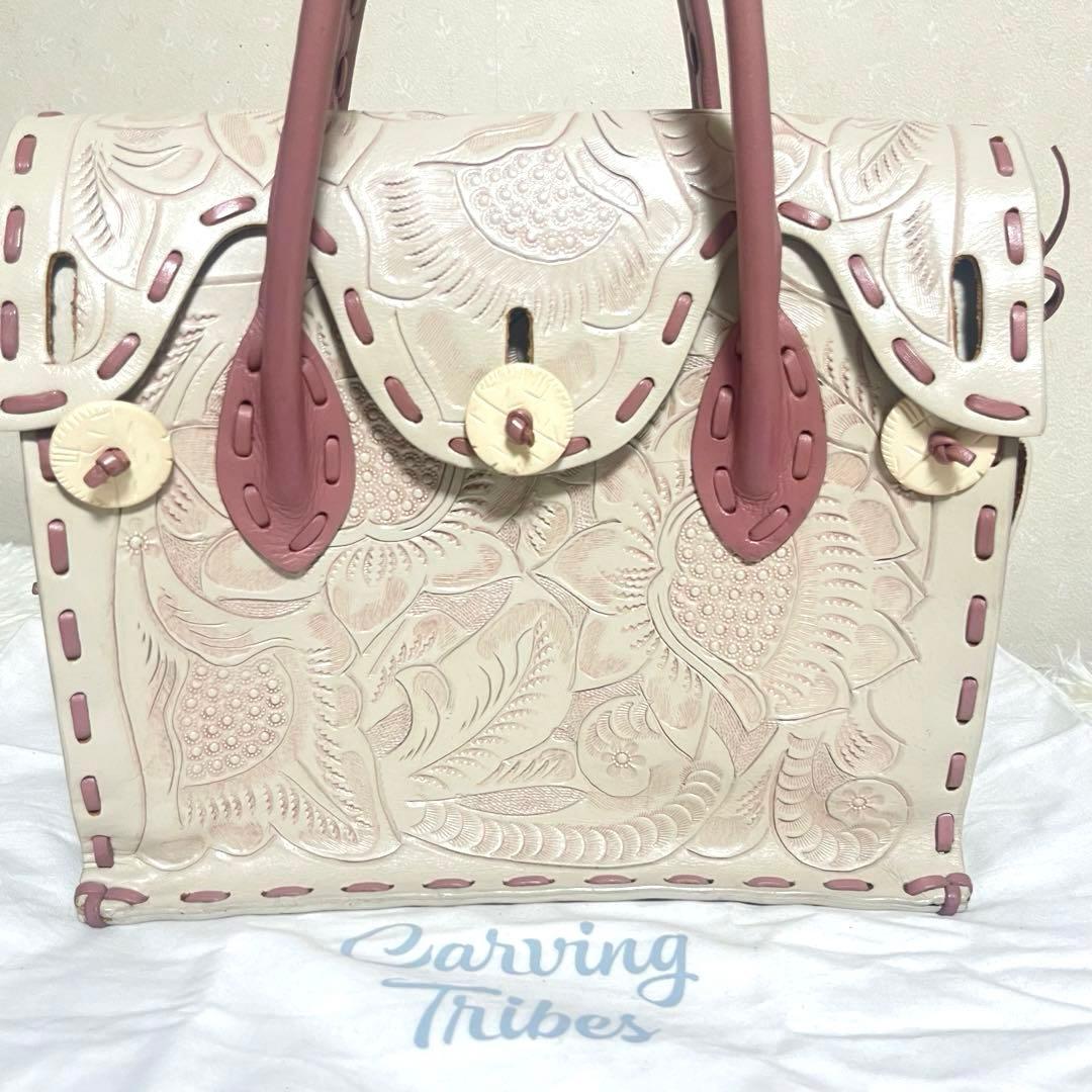 グレースコンチネンタル カービングトライブス　ハンドバッグ 限定色 入手困難