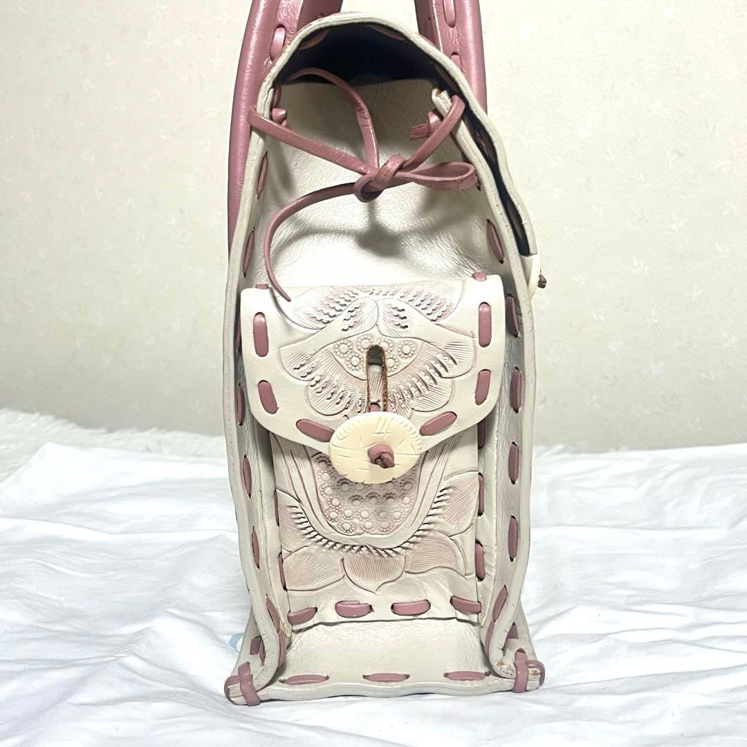 グレースコンチネンタル カービングトライブス　ハンドバッグ 限定色 入手困難