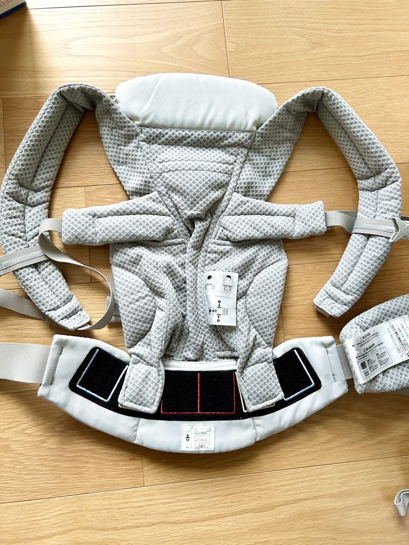 【美品】 パールグレー オムニブリーズ OMNI BREEZE エルゴベビー
