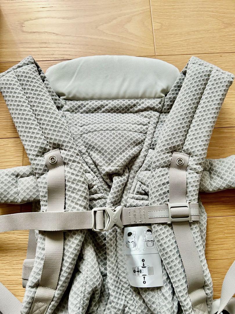 【美品】 パールグレー オムニブリーズ OMNI BREEZE エルゴベビー