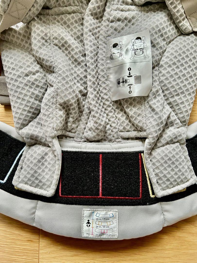 【美品】 パールグレー オムニブリーズ OMNI BREEZE エルゴベビー