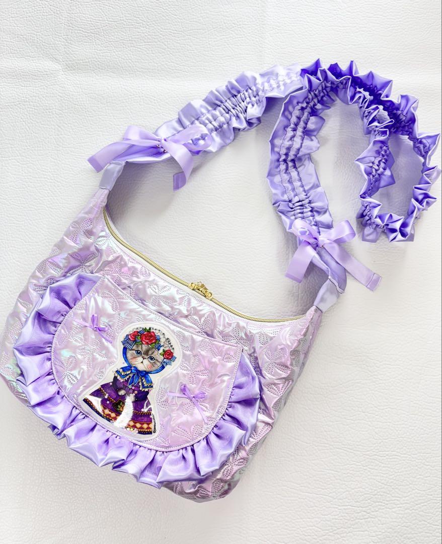 コヤンイサムチョン　ラウンドギャザーバッグ　サコッシュ　お財布ショルダー