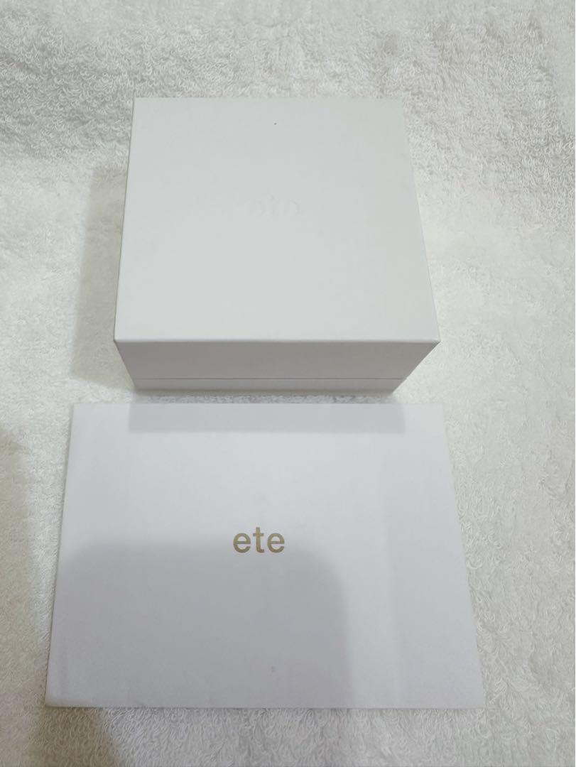 【極美品】ete K18 YG スキニーダイヤモンドリング 11号