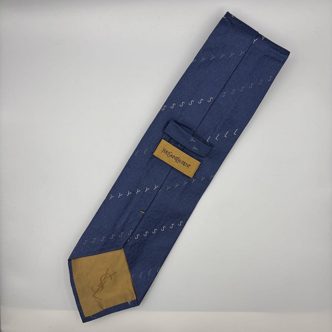 Yves Saint Laurent ネクタイ ネイビー Yves Saint Laurent ネクタイ ネイビー - メルカリ