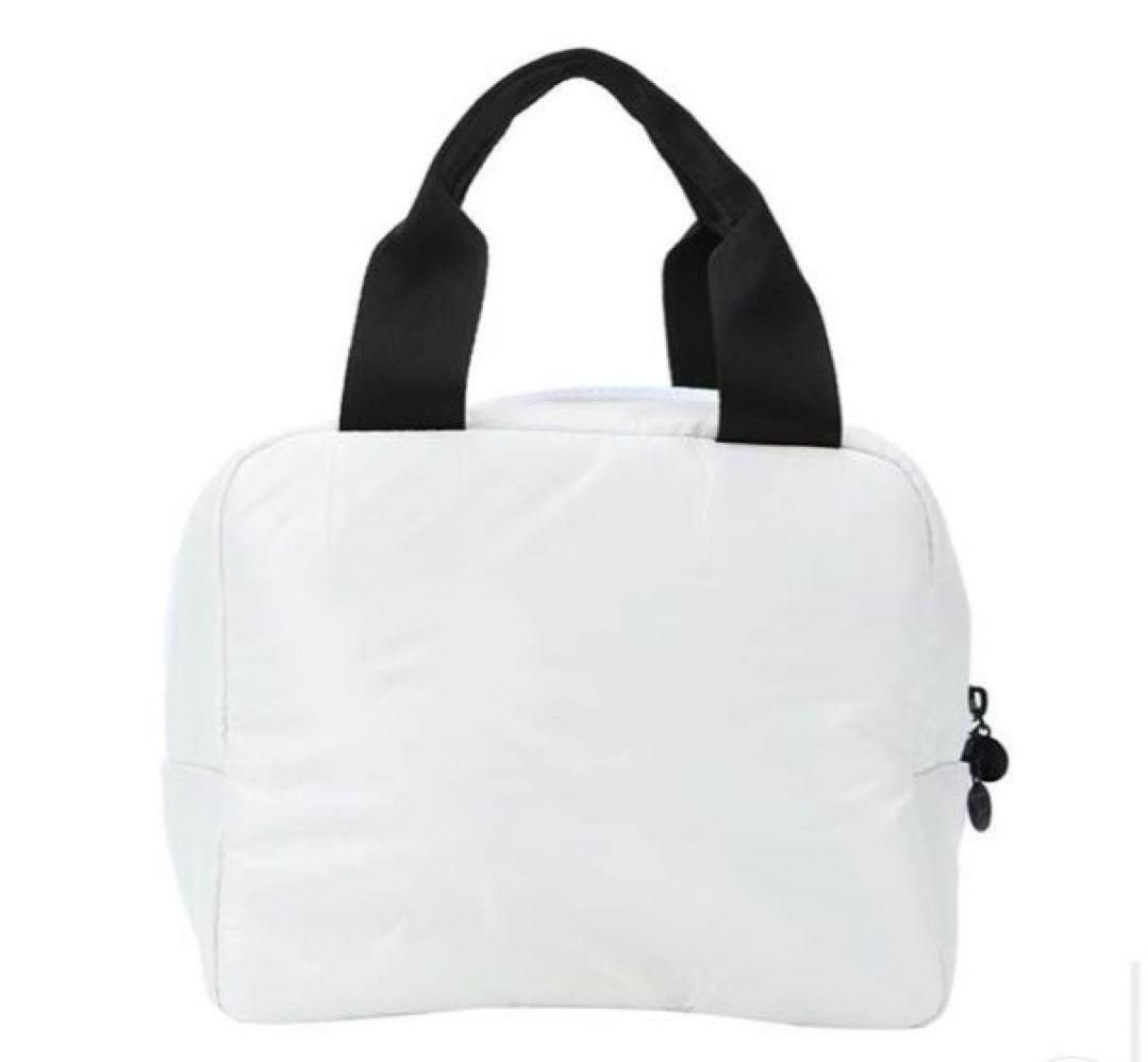 新品 CHANEL ミニボストンホワイト　ミニポーチ　ノベルティ ミニバッグ