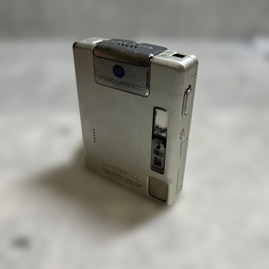 【実用美品】コニカミノルタDimage Xg【試写済み】 光学3倍「フラットズーム」3.2メガピクセルデジタルカメラ