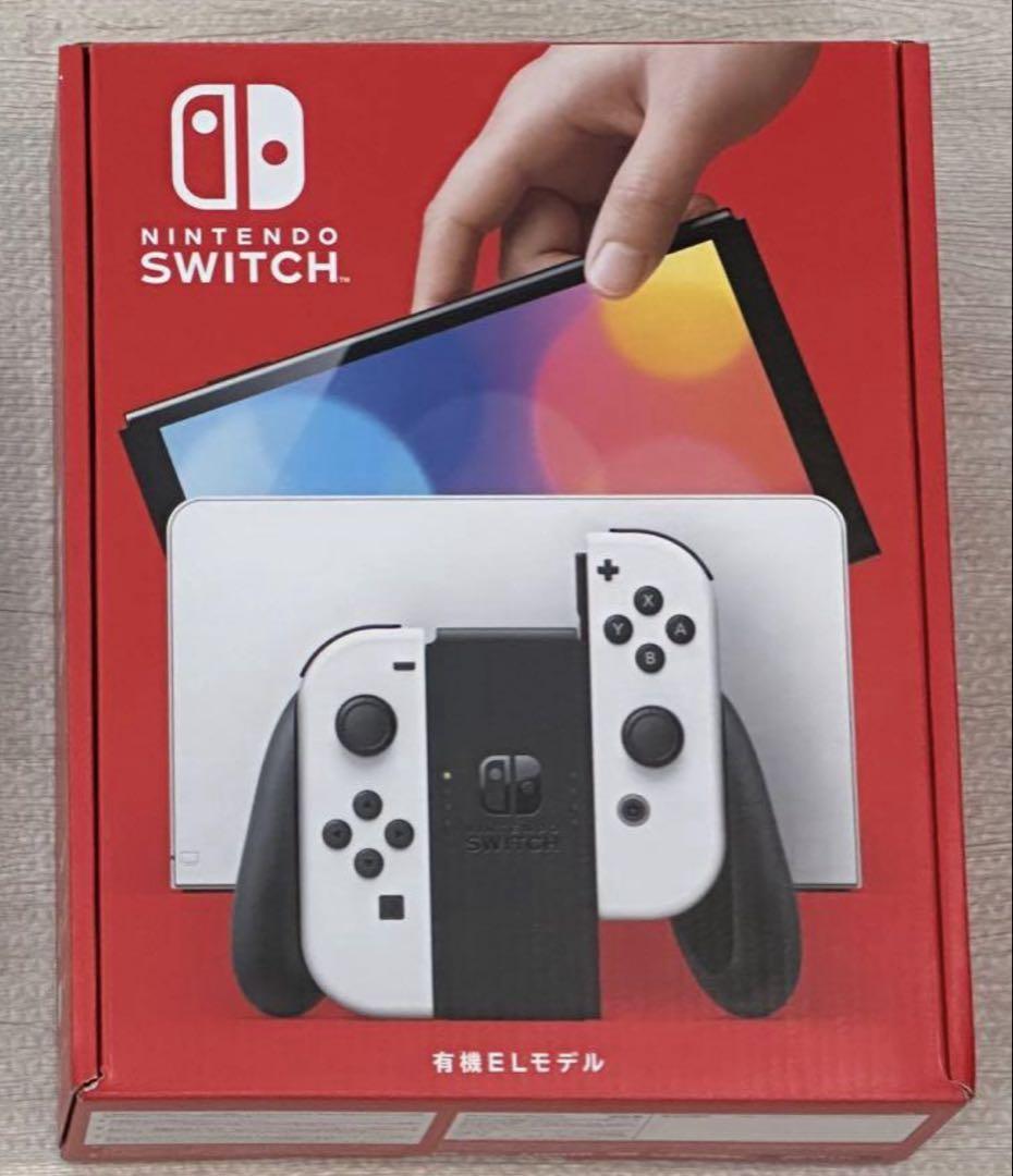 新品未開封　Nintendo Switch 有機ELモデル ホワイト/ブラック