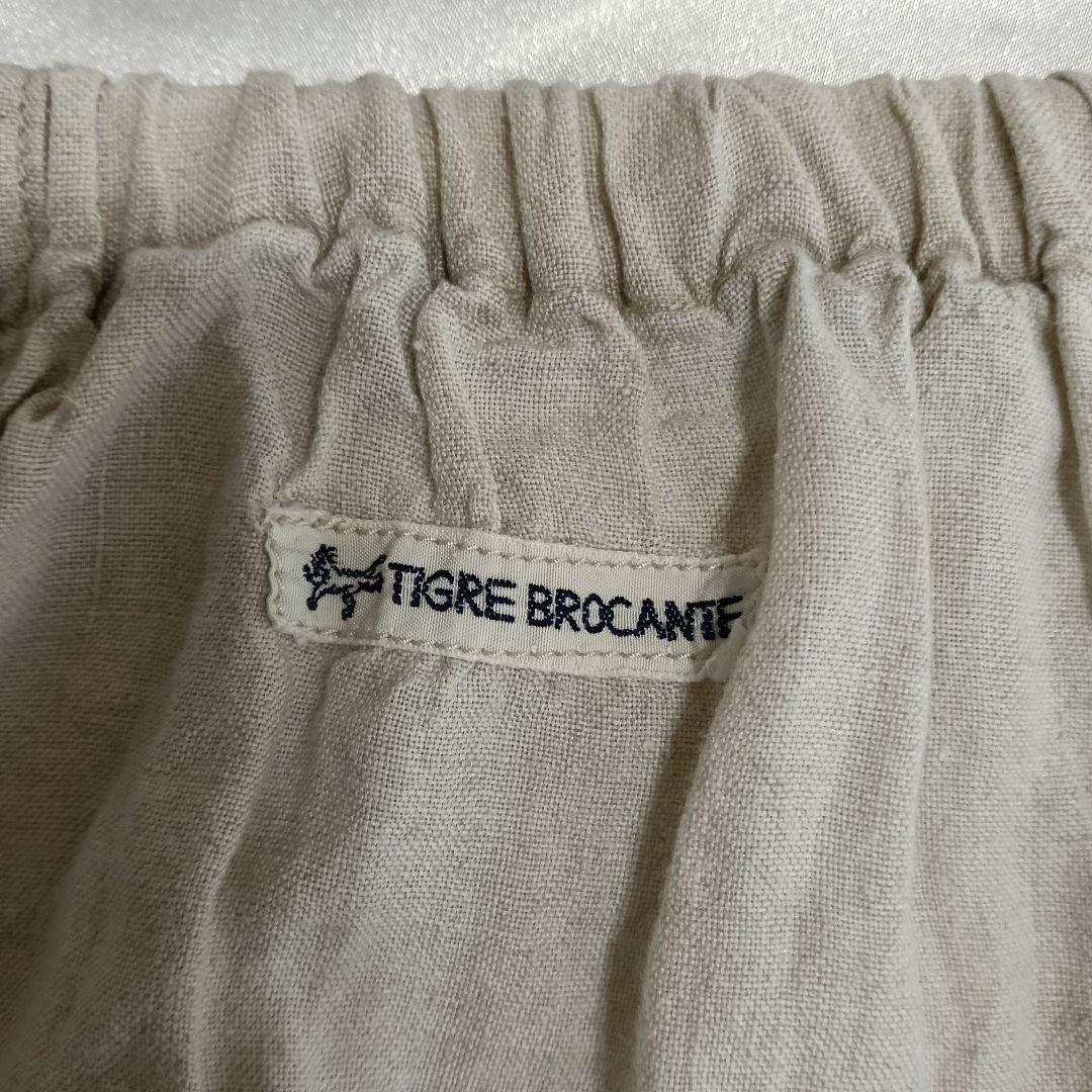 TIGRE BROCANTE　麻　パンツ　Sサイズ　B3149