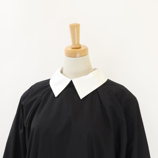 B6539□美品□ドレステリア 2WAY デタッチャブルカラー ブラウス
