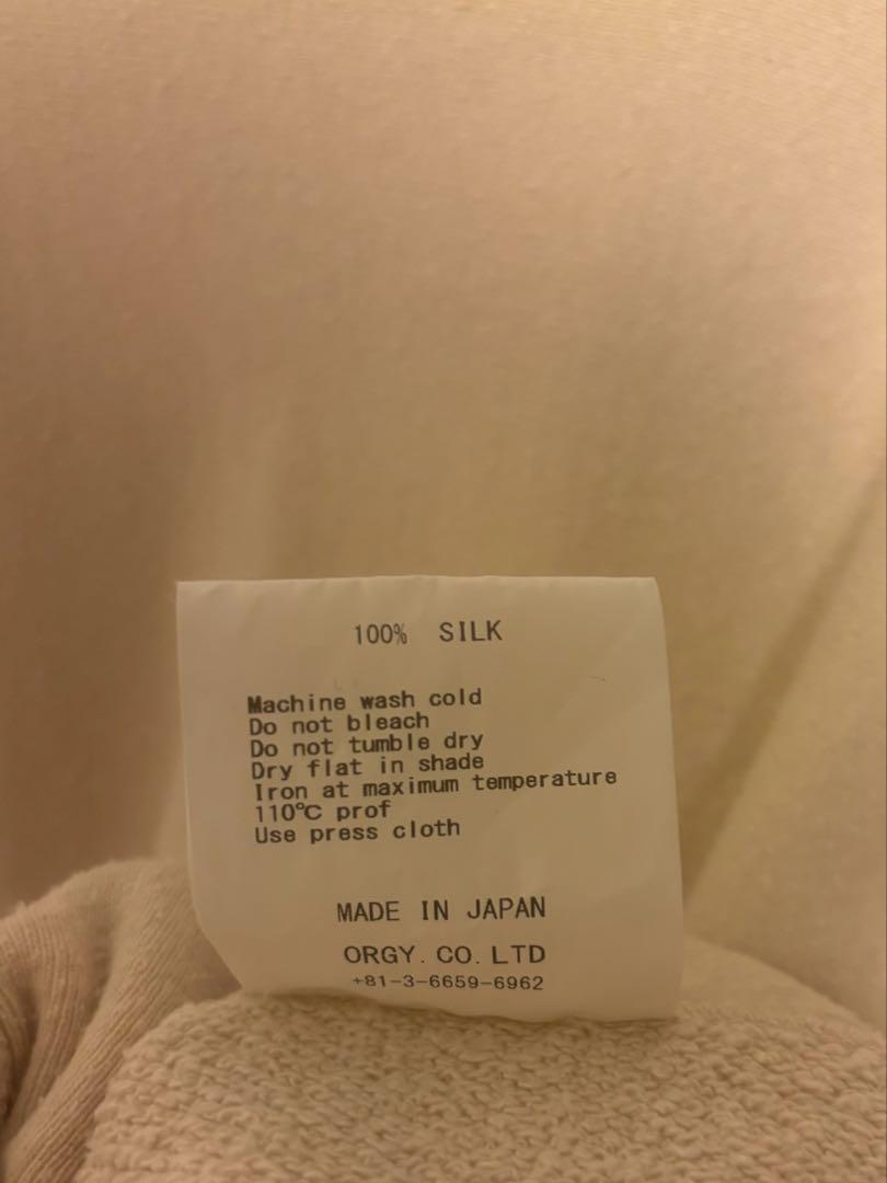 ents. シルクスウェット 24ss - メルカリ