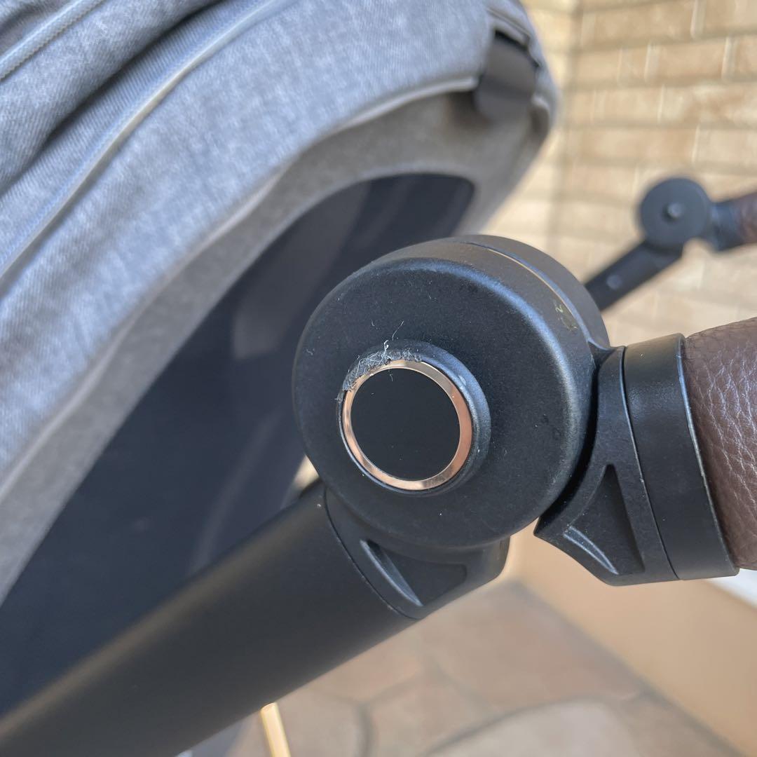 Cybex MIOS サイベックス ミオス ベビーカー ブラウン×ピンクゴールド