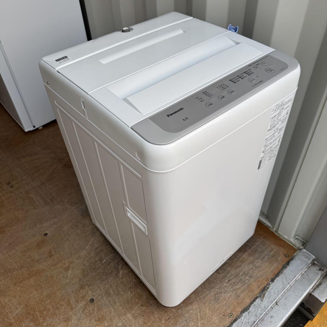 C7613★2023年製美品★パナソニック　洗濯機　6KG 一人暮らし
