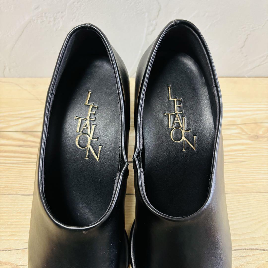 未使用♡LE TALON♡ ルタロン　スクエアハイバンプパンプス5.5cmヒール