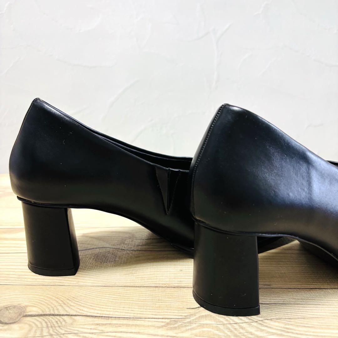 未使用♡LE TALON♡ ルタロン　スクエアハイバンプパンプス5.5cmヒール