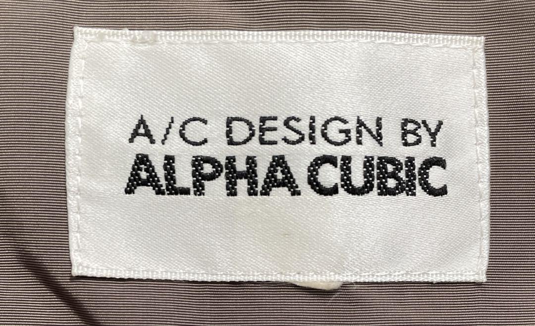 ALPHA CUBIC アルファキュービック　ライナー付きトレンチコート　カーキ