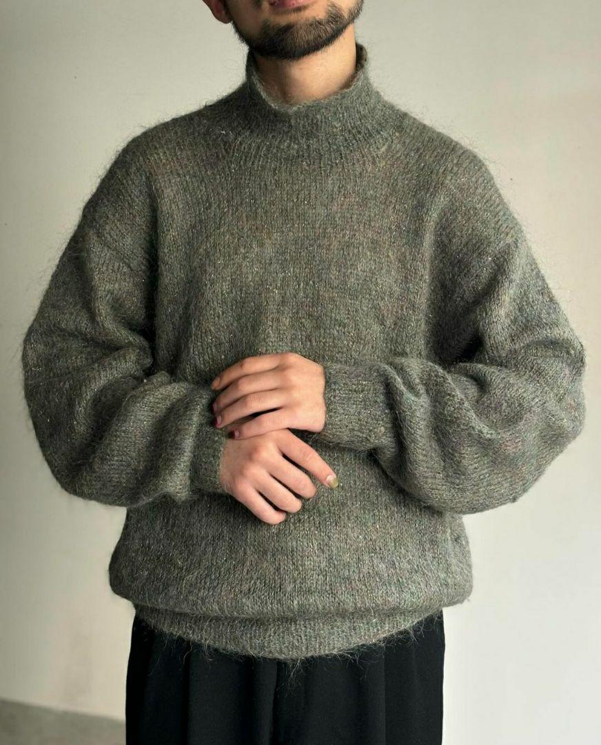 最新人気 80s unknown メンズ VINTAGE ニット モヘア bland トップス