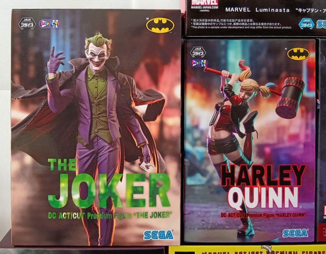 【新品未開封】DC　MARVEL　ACT/CUT　プレミアムフィギュア　１０体