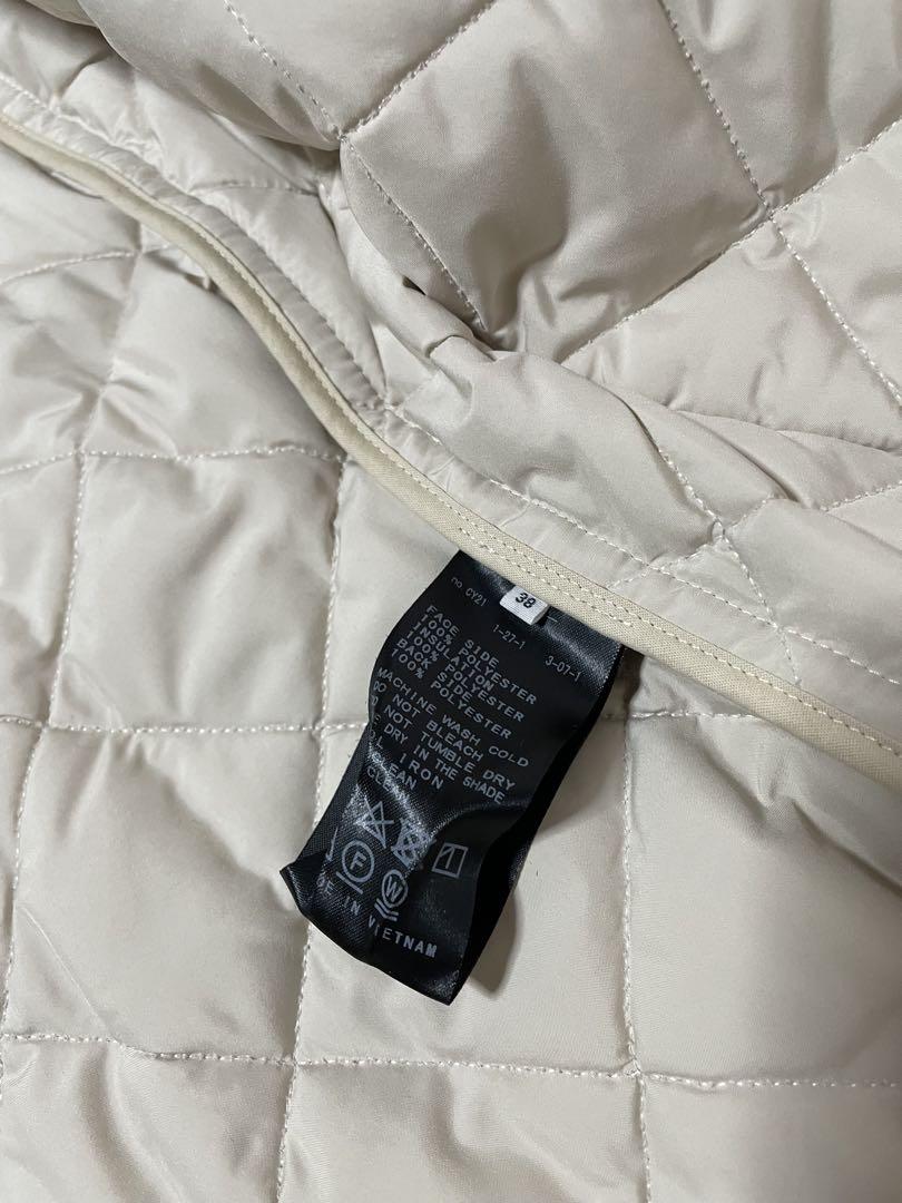 IENA　キルティングショートコート38