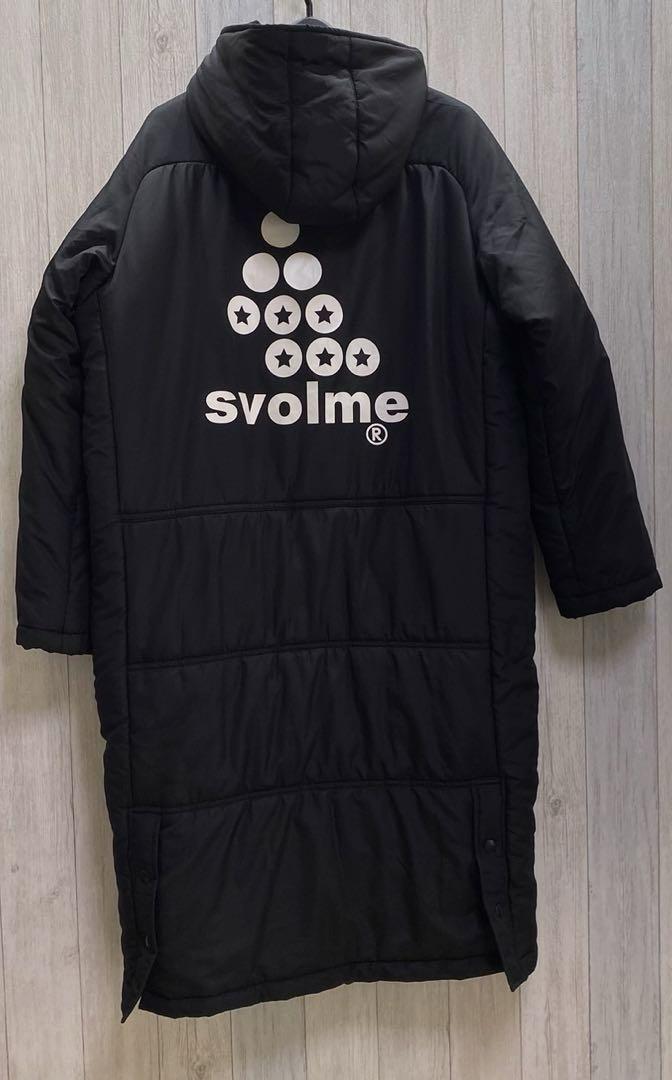 スボルメ　svolme 美品　ロング　中綿　ベンチコート　160 男女兼用