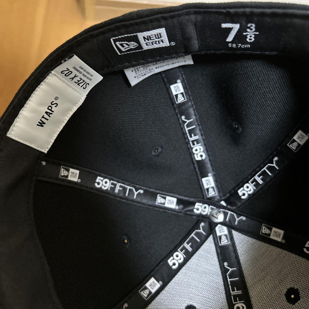 wtaps newera ブラック　Mサイズ