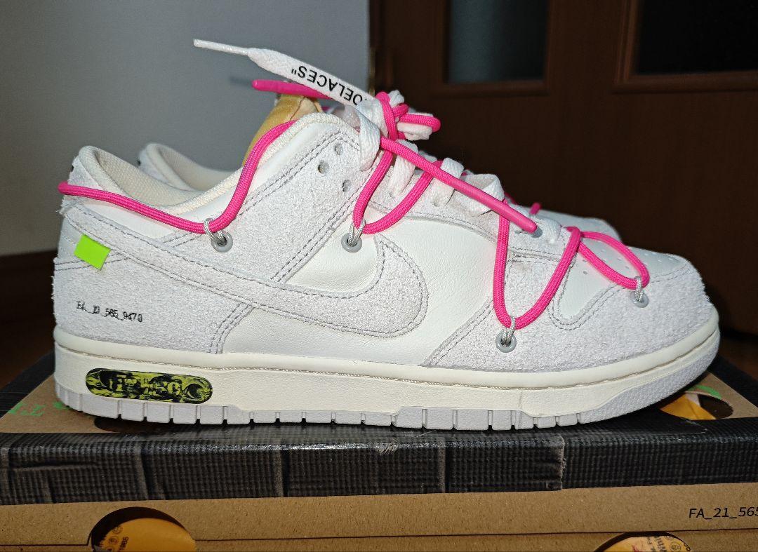 Off-White×Nike Dunk Low No.17【美品】