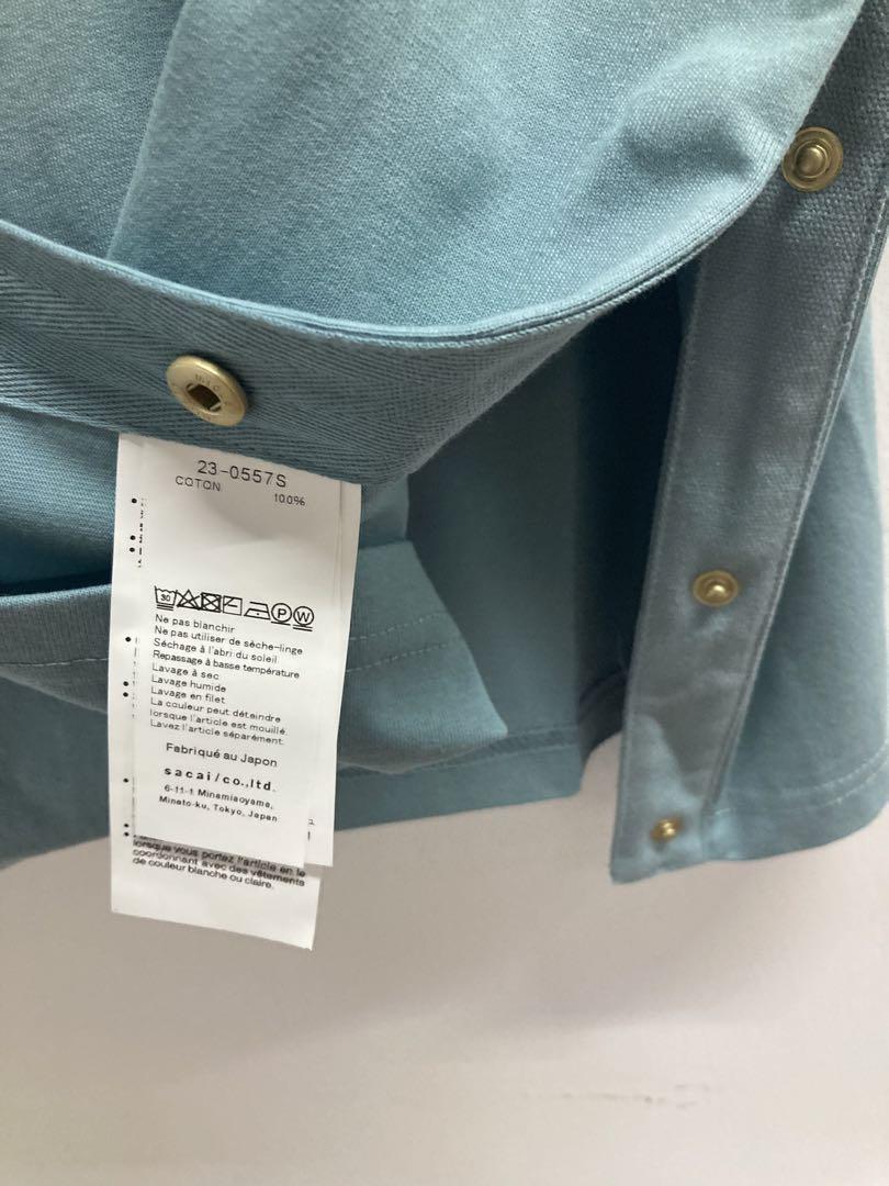 sacai Carhartt WIP Tシャツ ライトブルー サイズ4 画像4