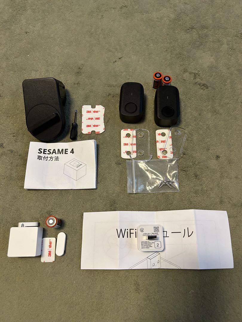 CANDY HOUSE セサミ4　セサミタッチ　WiFiモジュール　セサミボット錠・ロック・かぎ