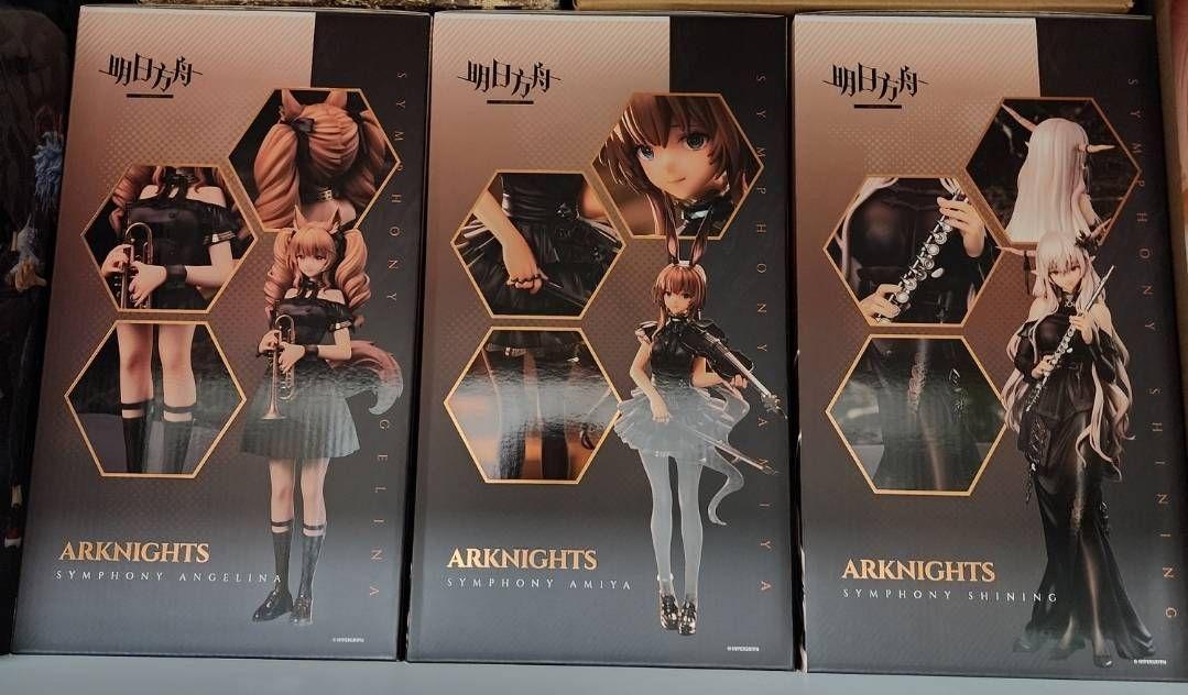 アークナイツ  前航遠歌ver. フィギュア　3体セット