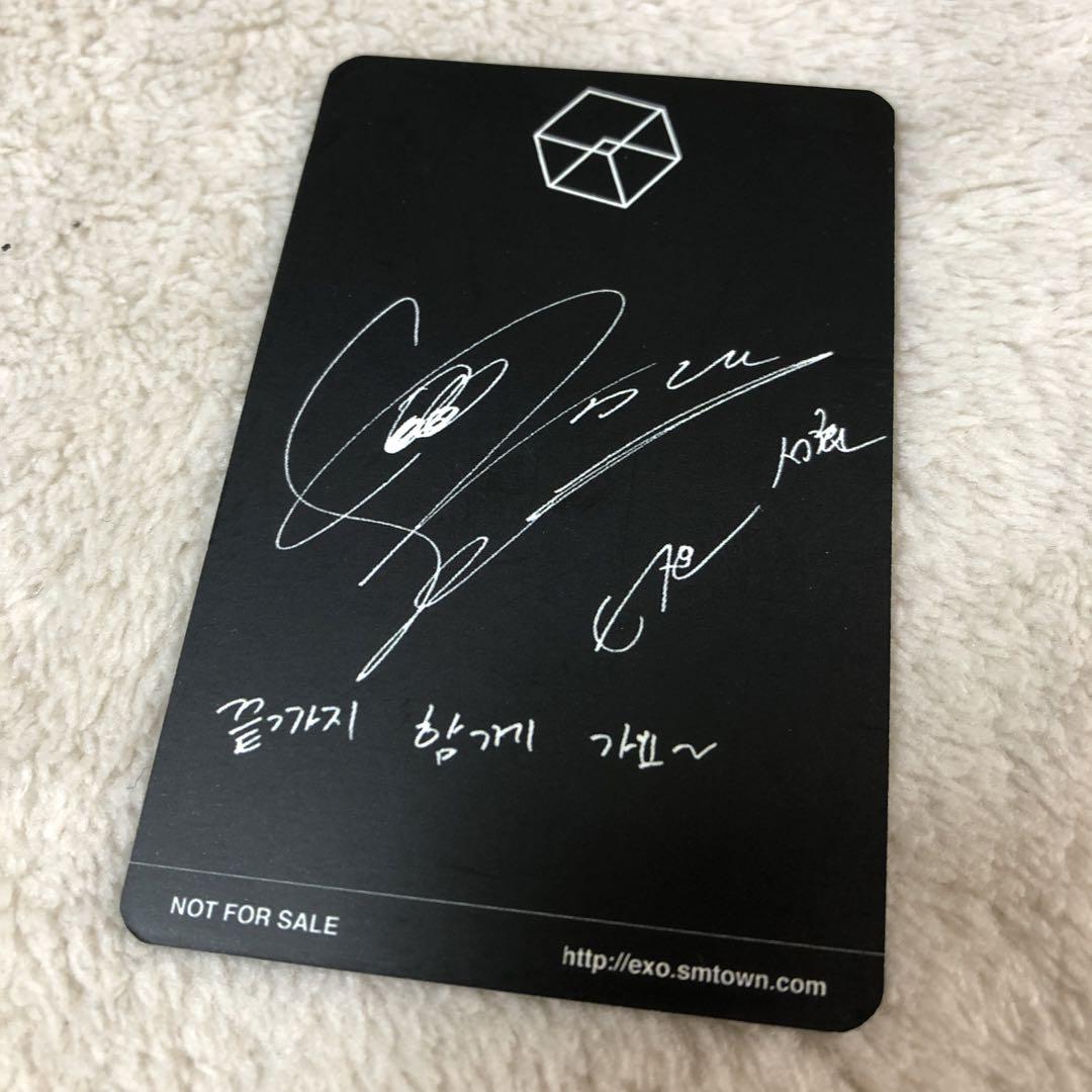 人気特価 EXO セフン exodus サイン yesカード トレーディングカード タレントカード