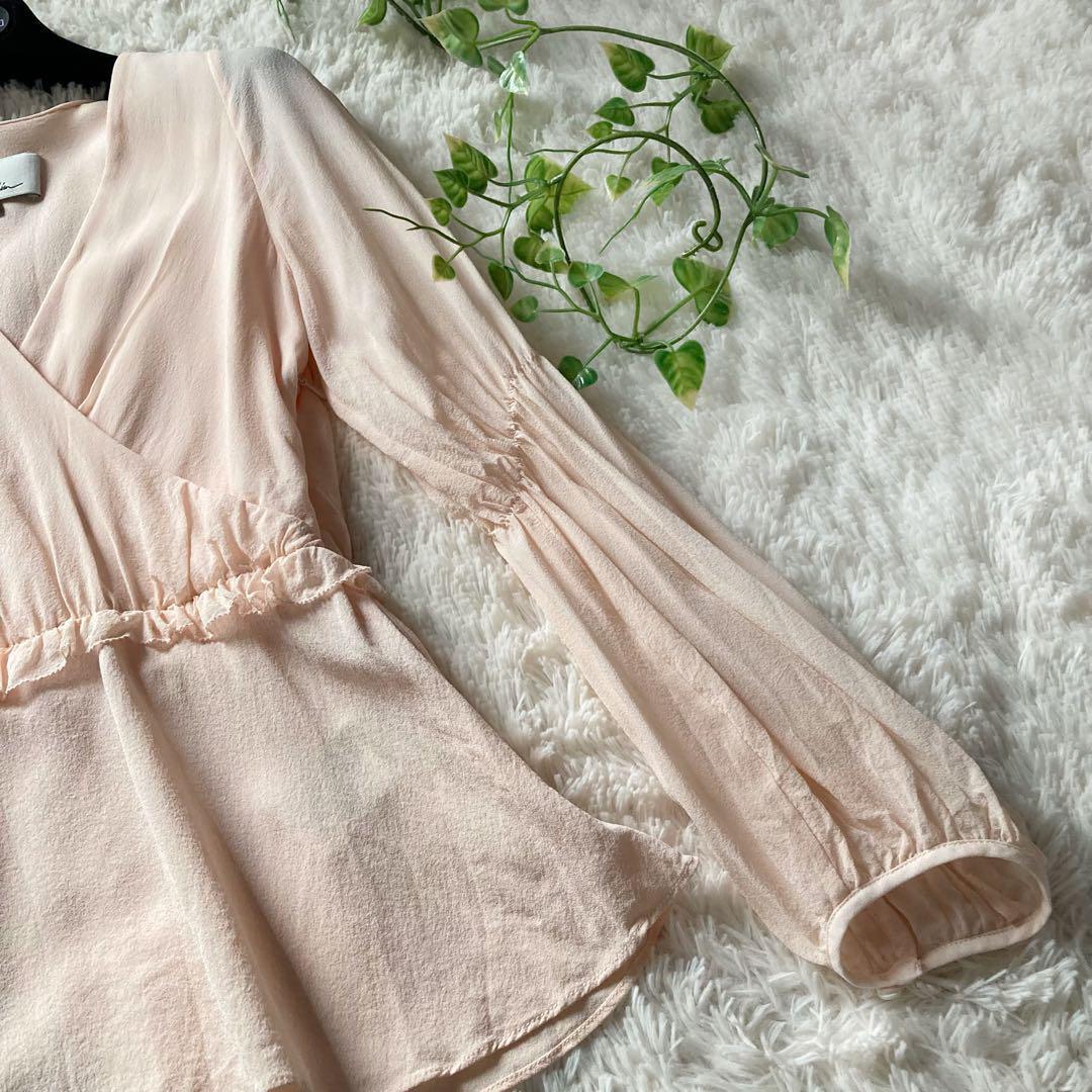 3.1 Phillip Lim シルク100% カシュクール シフォンブラウス