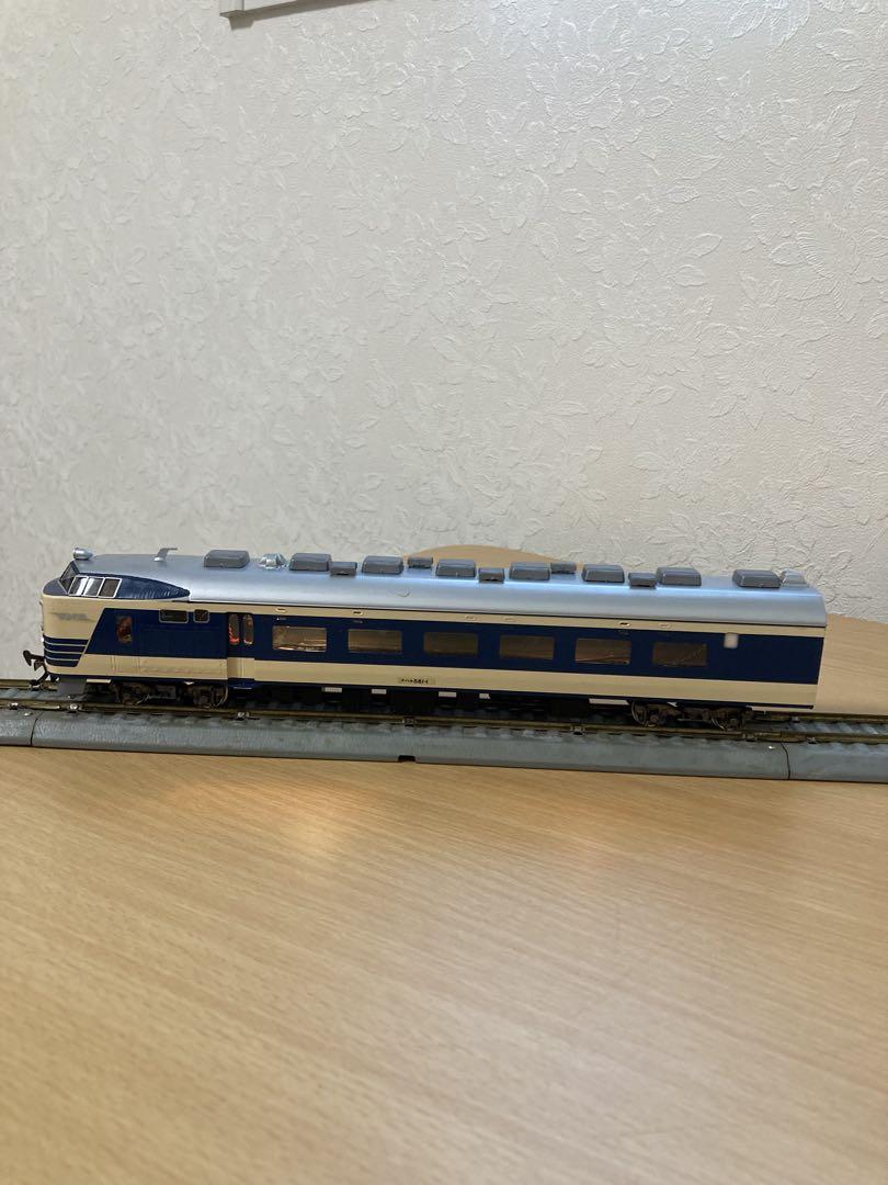 HOゲージ 鉄道模型 国鉄581系特急　4両セット