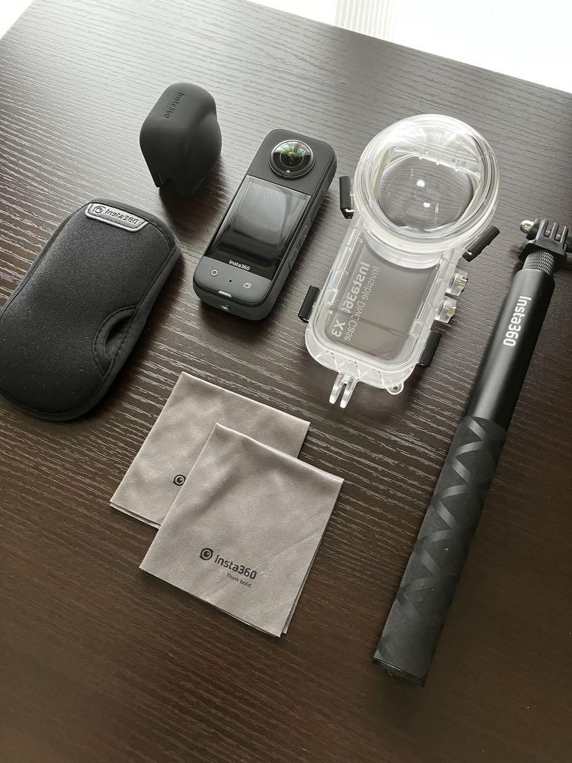 insta 360 X3 見えない潜水キット