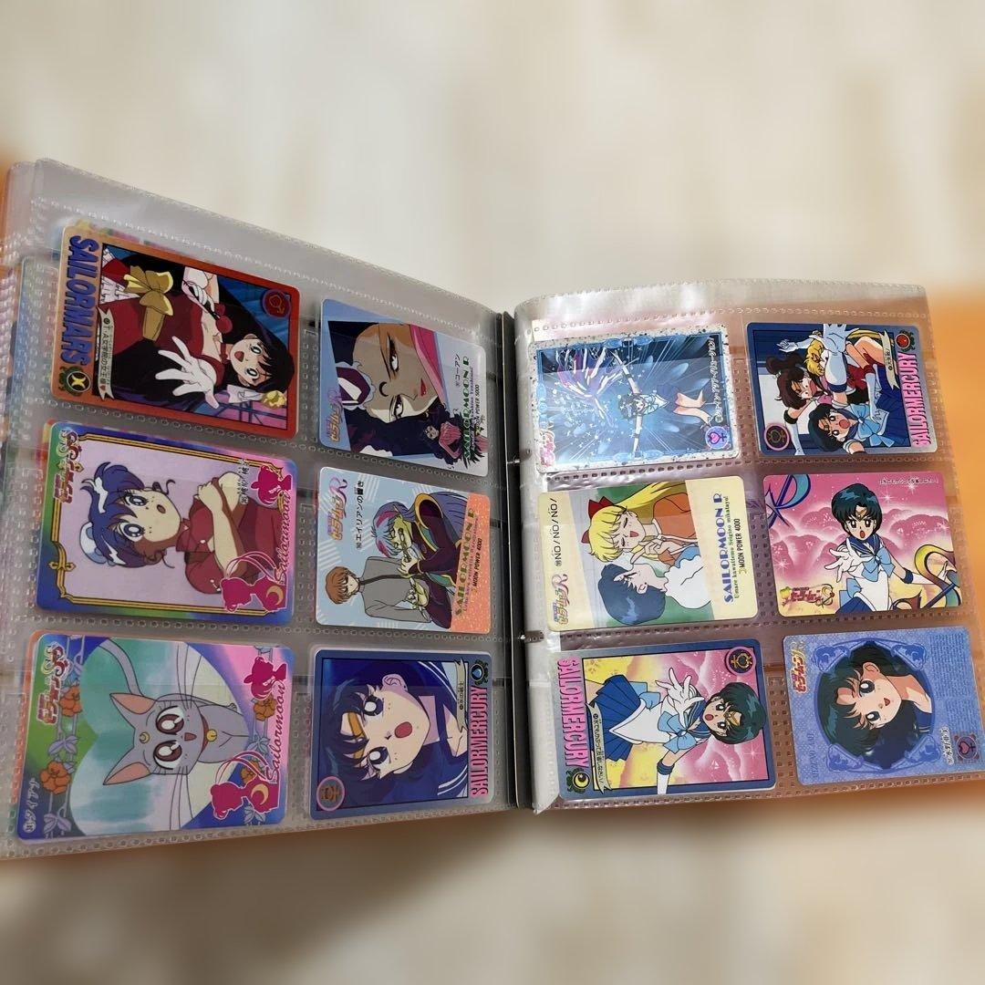 セーラームーン カード システムファイル キラ9枚 計100枚目立った傷や汚れなし UP786_INFO